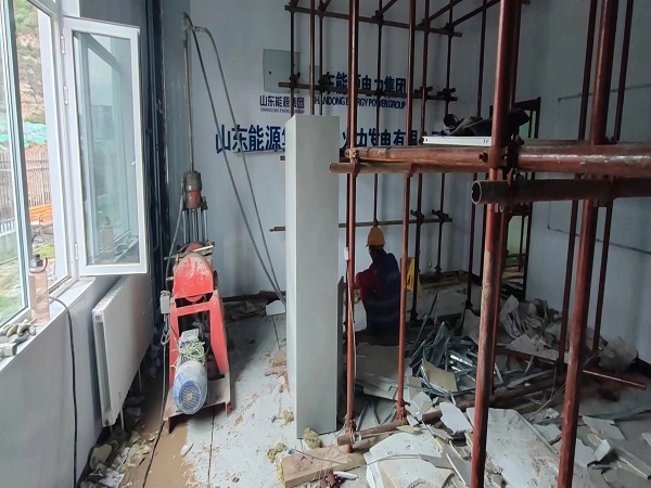 青山厂房基础沉降注浆加固